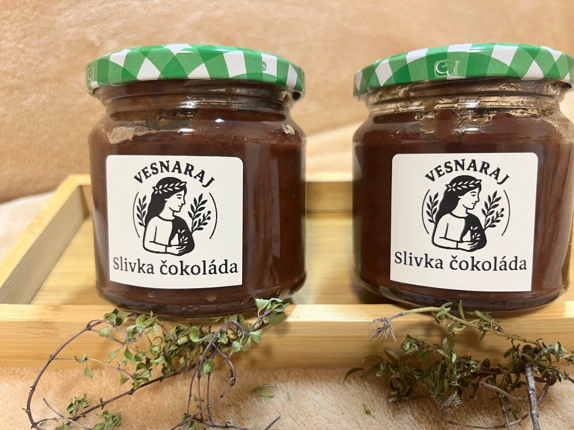 Slivka čokoláda džem